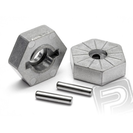 Unašeč kola 17mm (stříbrné) SAVAGE X