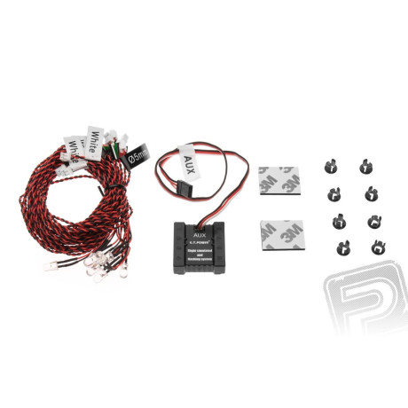 LED poziční světla pro letadla/vrtulníky 0,6W