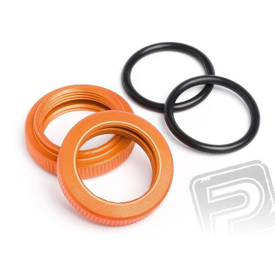 Matice tlumiče 20mm (oranžová/2ks)