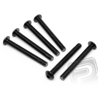 Lencse fejű imbusz csavar 3mm-es fejjel, M5x45mm.