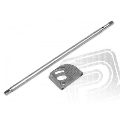 Mezinápravová poloosa + držák motoru, Atom