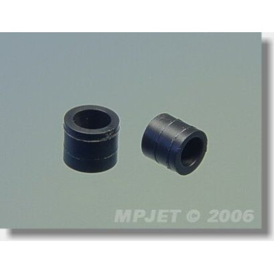 1435 Průchodka šroubu M5 Černý 10 ks