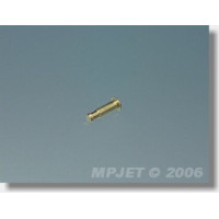 1 mm átmérőjű sárgaréz fémtüske cserecsomag műanyag villákhoz, l=17 mm (MPJ 2100-2101).