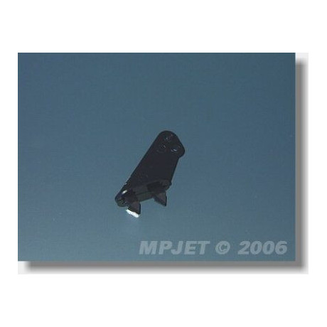 2203 Páka micro typ 2, otvor pr.1mm Černá 2 ks