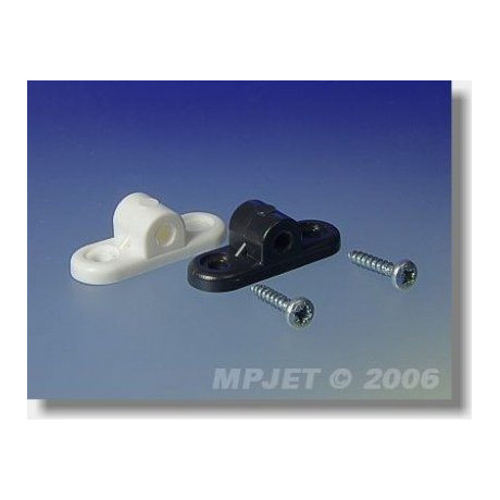 2611 Konzola M4 Bílá 2 ks