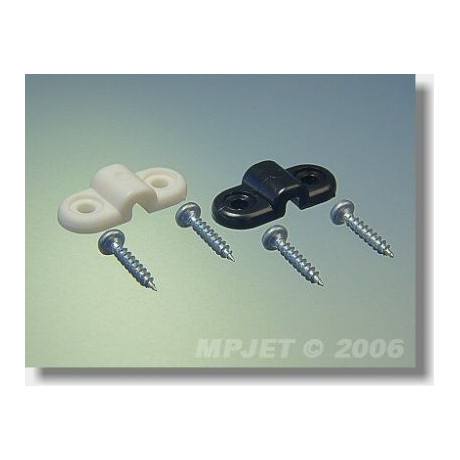 2641 Podvozkový třmen pr.3mm Černý 4 ks