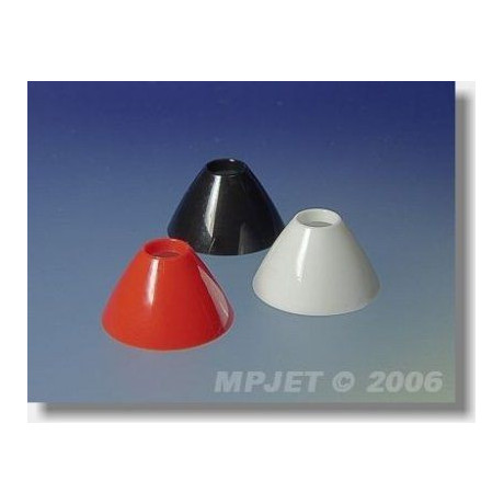 4842 Špička kužele vrtule SUPER COOL pr.30mm Červená