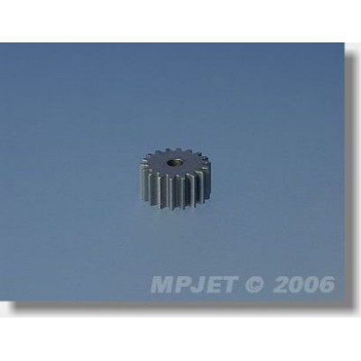 8080 Pastorek 18 zubů, otvor 2,3mm pro převod 3,33:1, modul 0,5