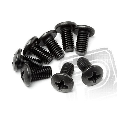 Šroub s půlkulatou hlavou M4x8 (8pcs)