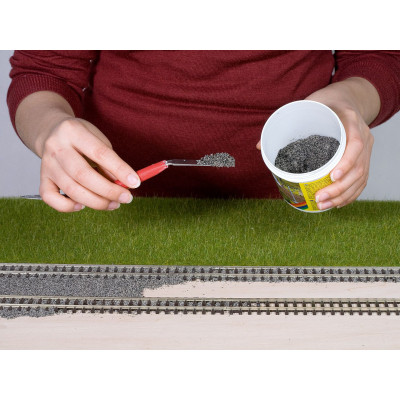 Štrk s lepidlom "Sticky ballast" - hnedý 300 g