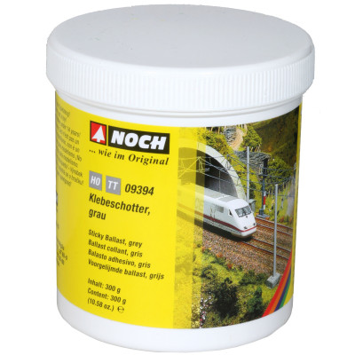 Štrk s lepidlom "Sticky ballast" - šedý 300 g