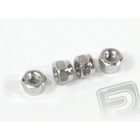 Samojistící matice M2.6 (stříbrná/4ks)