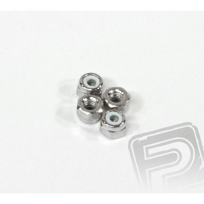 Samojistící matice M2.6 (stříbrná/4ks)