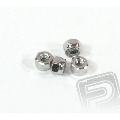 Samojistící matice M2.6 (stříbrná/4ks)