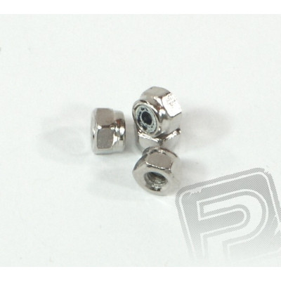 Samojistící matice M2.6 (stříbrná/4ks)