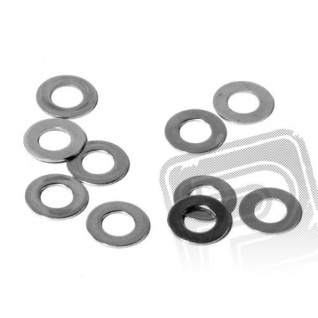 Podložka M5 10x0.5mm (stříbrná)
