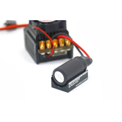 Hliníkový černý držák ESC Kondenzátoru