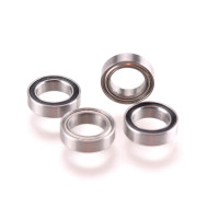 Legmagasabb minőségű golyóscsapágyak. Kétoldalt védve (az egyik oldalán fém porvédővel és a másik oldalán gumírozott porvédővel ellátott).