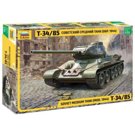 Model Kit tank 3687 - Soviet Medium Tank T-34/85 (1:35)