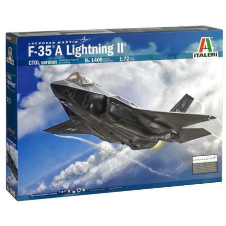 Model Kit letadlo 1409 - F-35 A LIGHTNING II CTOL version (1:72)