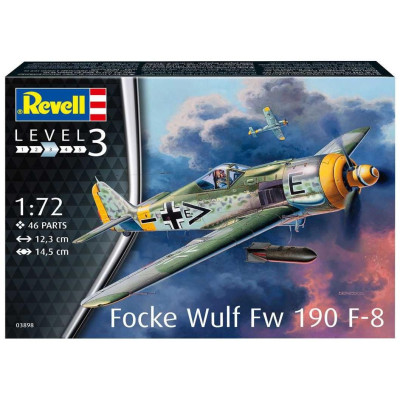 Plastic ModelKit letadlo 03898 - Focke Wulf Fw190 F-8 (1:72)
