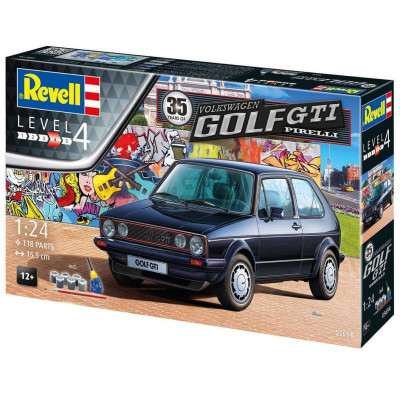 Gift-Set auto 05694 - 35 Years VW Golf 1 GTi Pirelli (1:24)