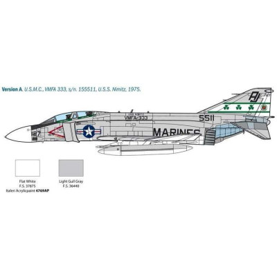 Model Kit letadlo 2781 - F-4J Phantom II (1:48)
