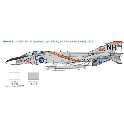 Model Kit letadlo 2781 - F-4J Phantom II (1:48)