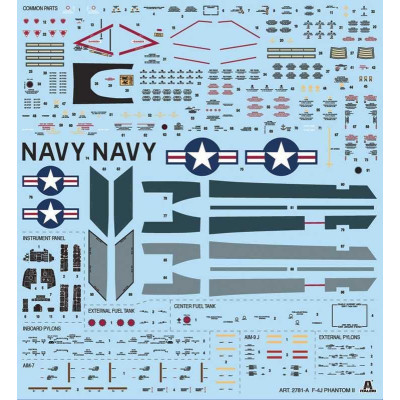 Model Kit letadlo 2781 - F-4J Phantom II (1:48)