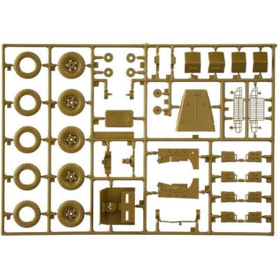 Model Kit military 6555 - M6 GUN MOTOR CARRIAGE WC-55 (1:35)