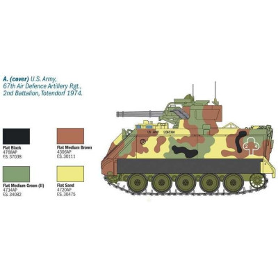 Model Kit tank 6560 - M163 VADS (1:35)