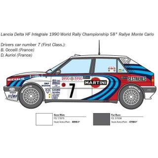 Model Kit auto 3658 - Lancia Delta HF Integrale (1:24)
