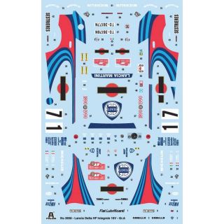 Model Kit auto 3658 - Lancia Delta HF Integrale (1:24)