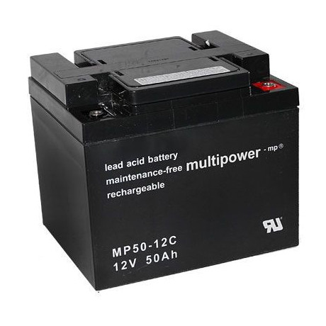 Pb akumulátor MULTIPOWER 12V/50,0Ah