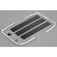 A Killerbody az 1/10-es Toyota Land Cruiser 70 karosszériájához kínál kiegészítést egy tetőváz formájában. A tetőkeret rozsdamentes acélból és ABS anyagból készül.  