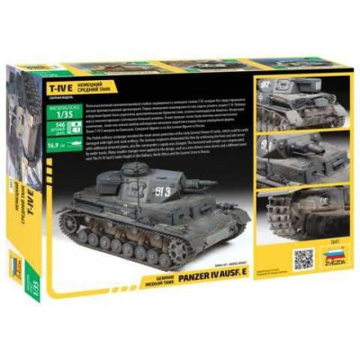 Model Kit tank 3641 - Panzer IV Ausf.E (1:35)