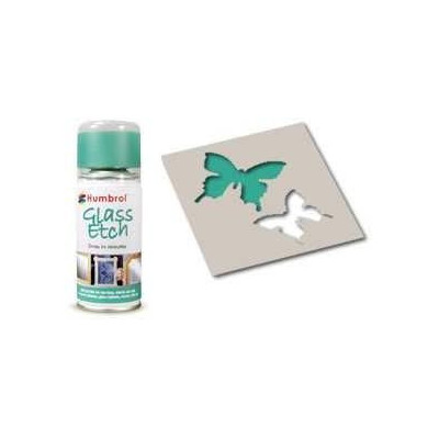 Humbrol sprej na sklo AD7703 - Glass Etch Green