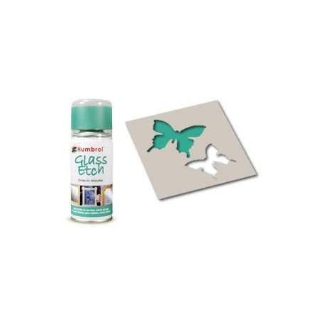 Humbrol sprej na sklo AD7703 - Glass Etch Green