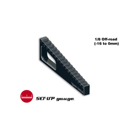 Meradlo prepadu ramien 1:8 (-16.0mm až 0mm)
