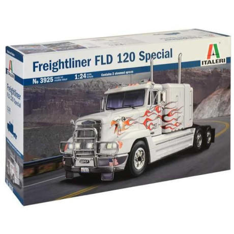 Model Kit truck 3925 - FREIGHTLINER FLD 120 SPECIAL (1:24)