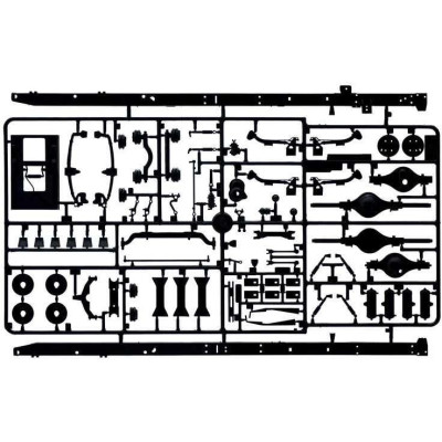 Model Kit truck 3925 - FREIGHTLINER FLD 120 SPECIAL (1:24)