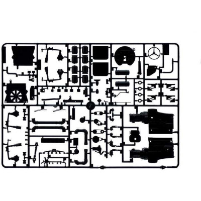 Model Kit truck 3925 - FREIGHTLINER FLD 120 SPECIAL (1:24)