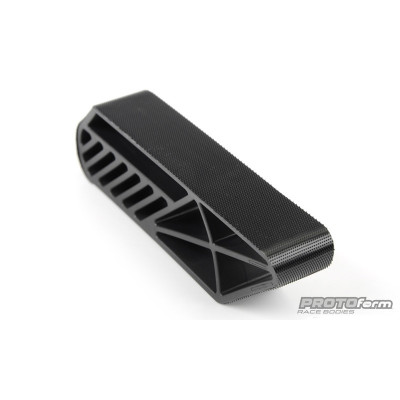 Brusný blok na začištění lexanových karoserií