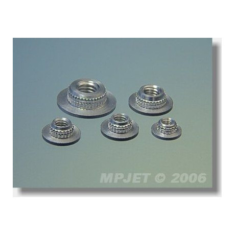 1027 Upevňovací matice M6 Nízká 10ks