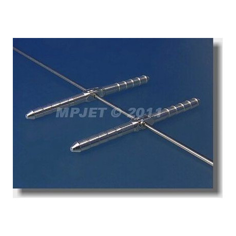 2554 Hmoždinkový závěs 4,5x70mm pro drát 2ks