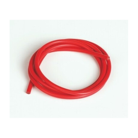 Silikonový kabel 2,6qmm, 13AWG, 1metr, červený