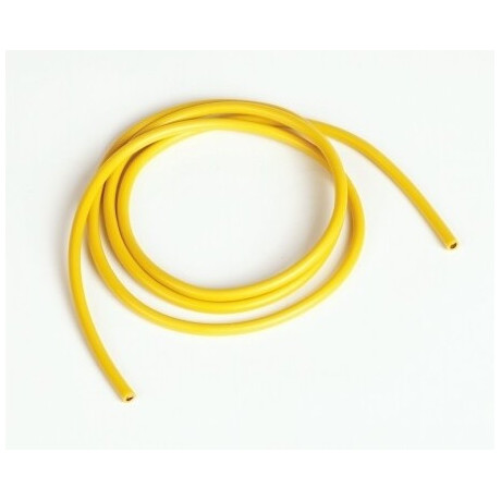 Silikonový kabel 3,3qmm, 12AWG, 1metr, žlutý