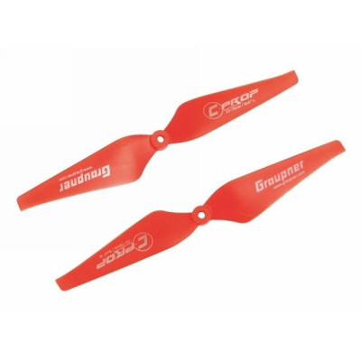 Graupner COPTER Prop 9x4 pevná vrtule (2ks.) - červené