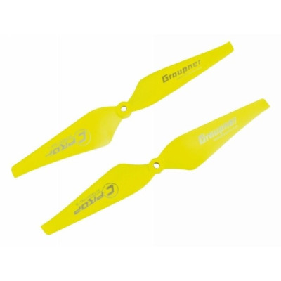 Graupner COPTER Prop 10x4 pevná vrtule (2ks.) - žluté
