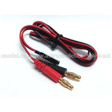 Nabíjecí kabel s banánky - Spektrum/JR Rx